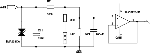 Schalung Analogeingang CAN-IO